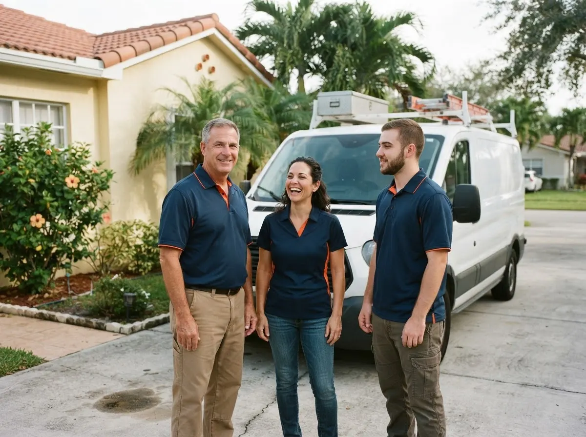 HomeFront Pest Solutions pest control services team in Oakland Park, FL